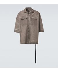 Rick Owens - Drkshdw Magnum Tommy Cotton Shirt - Lyst