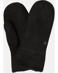 Totême - Shearling-lined Suede Gloves - Lyst
