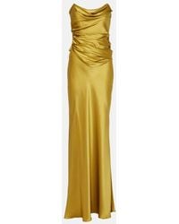 The Sei - Robe Aus Seidensatin - Lyst