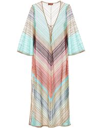 Missoni Kaftan aus Strick - Mehrfarbig