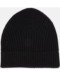 Dolce & Gabbana - Ribbed-Knit Turn-Up Beanie Hat - Lyst