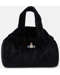 Vivienne Westwood - Archive Medium Velvet Shoulder Bag - Lyst