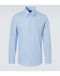 Gucci - Gg Cotton Poplin Shirt - Lyst
