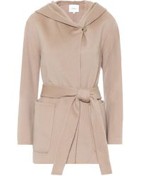 Vince Wool-blend Coat - Natural
