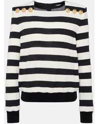 Balmain - Top Aus Jersey - Lyst