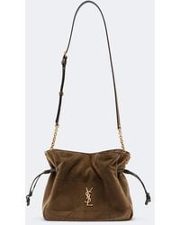 Saint Laurent - Jamie Suede Shoulder Bag - Lyst
