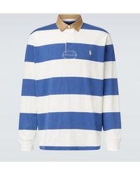 Polo Ralph Lauren - Striped Cotton Polo Shirt - Lyst