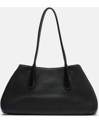 The Row - Alger Medium Leather Shoulder Bag - Lyst