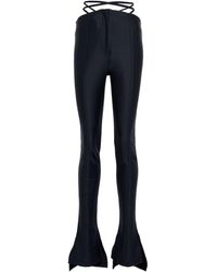 High-rise Stretch-jersey leggings 