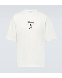Burberry - T-shirt brode en coton - Lyst