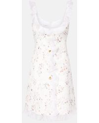 Giambattista Valli - Minikleid Aus Jacquard - Lyst