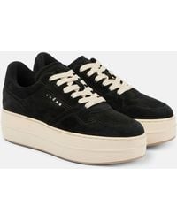 Hogan - Skyscraper Suede Platform Sneakers - Lyst