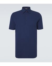 Loro Piana - Brenna Cotton Pique Polo Shirt - Lyst