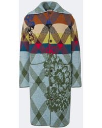 Dries Van Noten - Patchwork Wool And Alpaca-Blend Long Cardigan - Lyst