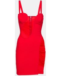 Nensi Dojaka - Cutout Jersey Minidress - Lyst