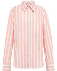 Frankie Shop - Lui Striped Cotton Shirt - Lyst