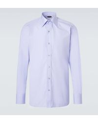 Tom Ford - Cotton Poplin Shirt - Lyst