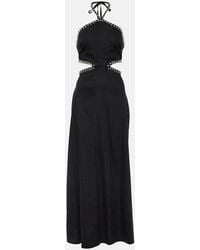 Jonathan Simkhai - Maxikleid Bellina Aus Einem Leinengemisch - Lyst