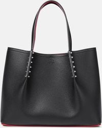 Christian Louboutin - Cabarock Small Leather Tote Bag - Lyst