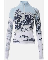 Perfect Moment - Jacquard Half-Zip Ski Top - Lyst