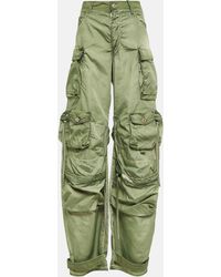 The Attico - Low-rise Cargo Pants - Lyst