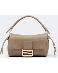 Fendi - Baguette Small Leather Shoulder Bag - Lyst