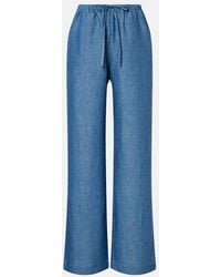 Rohe - Linen Wide-Leg Pants - Lyst