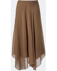 SIR. - Cooper Asymmetric Printed Maxi Skirt - Lyst