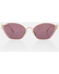 Loewe - Anagram Cat-Eye Sunglasses - Lyst