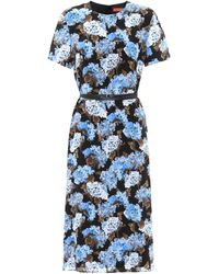Altuzarra Exclusive To Mytheresa – Coco Floral Silk Midi Dress - Blue