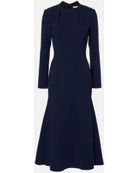 Emilia Wickstead - Seneca Midi Dress - Lyst
