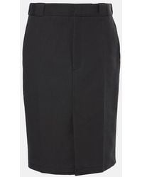 Tod's - Cotton Midi Skirt - Lyst