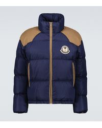 Moncler Genius Palm Angels Billy Nylon Down Jacket in Black for