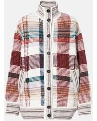Missoni - Zigzag Wool, Cotton, And Alpaca Cardigan - Lyst