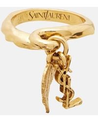 Saint Laurent - Ring Cassandre - Lyst