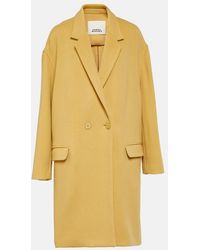 Isabel Marant - Efegozi Wool-Blend Coat - Lyst