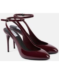 Alaïa - Decollete 90 Patent Leather Pumps - Lyst