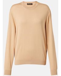 Loro Piana - Ice Wish Cotton Sweater - Lyst