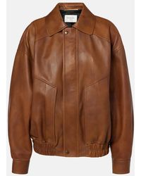 Saint Laurent - Leather Jacket - Lyst