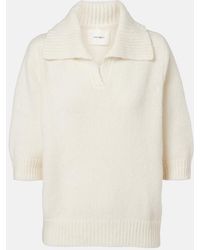 Lisa Yang - Lailai Cashmere And Silk Polo Sweater - Lyst