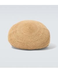 Borsalino - Miami Crochet Straw Hat - Lyst