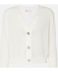 Tory Burch - Cotton Cardigan - Lyst