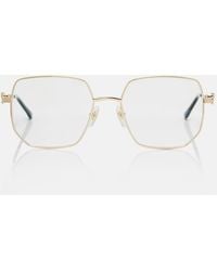 Cartier - Panthere De Cartier Square Glasses - Lyst