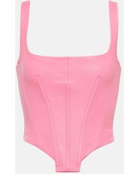 Stouls - Leather Bustier - Lyst