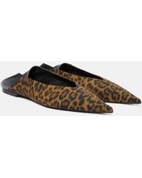 Saint Laurent - Zaza Ballet Flats - Lyst