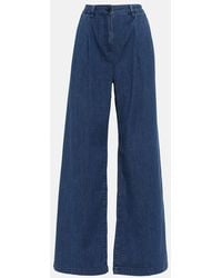 AG Jeans - High-rise Wide-leg Jeans - Lyst