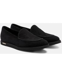 Max Mara - Softmoc Suede Moccasins - Lyst