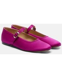 Le Monde Beryl - Mary Jane Satin Ballet Flats - Lyst