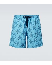 Vilebrequin - Mistral Printed Swim Trunks - Lyst