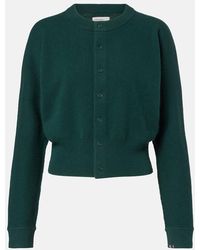 Extreme Cashmere - Blouson Cashmere-Blend Cardigan - Lyst